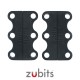 Zubits® Nero - Lacci magnetici - misura 1