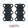 Zubits® Nero - Lacci magnetici - misura 1