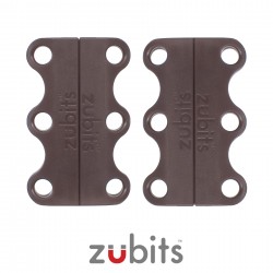 Zubits® Marrone - Lacci magnetici - misura 1