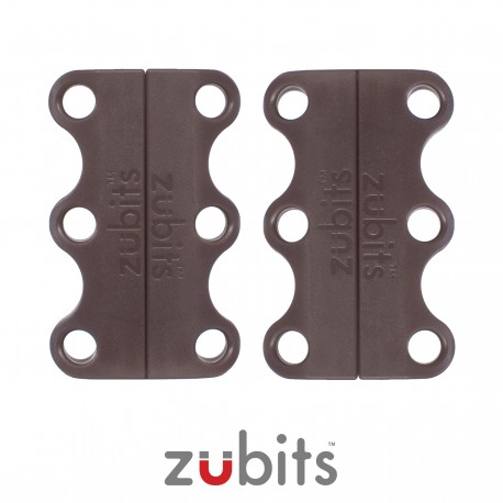Zubits® Marrone - Lacci magnetici - misura 1
