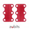 Zubits® Rosso - Lacci magnetici - misura 1