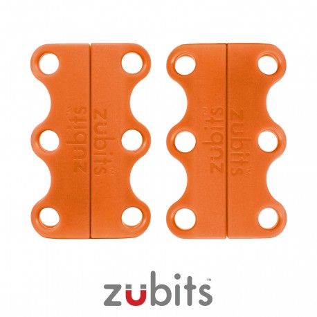 Zubits® Arancione - Lacci magnetici - misura 1
