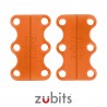 Zubits® Arancione - Lacci magnetici - misura 1