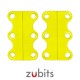 Zubits® Giallo - Lacci magnetici - misura 1