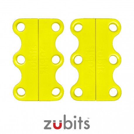 Zubits® Giallo - Lacci magnetici - misura 1