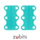 Zubits® Verde Acqua - Lacci magnetici - misura 1