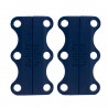 Zubits® Blu Navy - Lacci magnetici - misura 1