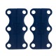 Zubits® Blu Navy - Lacci magnetici - misura 3