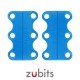Zubits® Azzurro - Lacci magnetici - misura 1