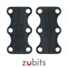 Zubits® Nero - Lacci magnetici - misura 2