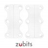 Zubits® Bianco - Lacci magnetici - misura 2