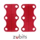 Zubits® Rosso - Lacci magnetici - misura 2