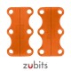 Zubits® Arancione - Lacci magnetici - misura 2