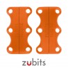 Zubits® Arancione - Lacci magnetici - misura 2