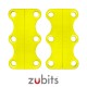 Zubits® Giallo - Lacci magnetici - misura 2