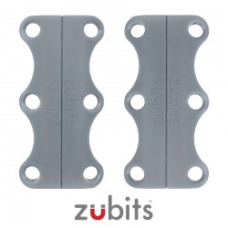 Zubits® Grigio - Lacci magnetici - misura 3