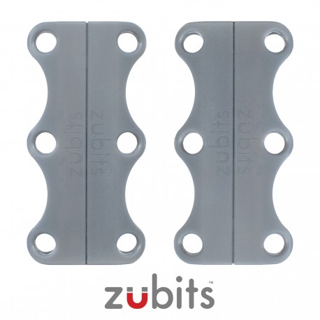 Zubits® Grigio - Lacci magnetici - misura 3