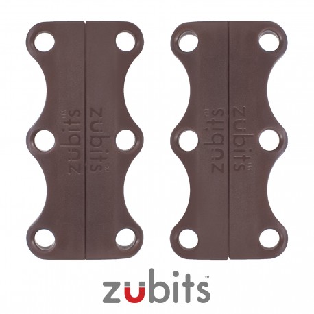 Zubits® Marrone - Lacci magnetici - misura 3
