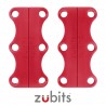 Zubits® Rosso - Lacci magnetici - misura 3