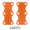 Zubits® Arancione - Lacci magnetici - misura 3